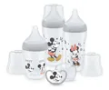 Produktbild: NUK Babyflasche NUK Perfect Match Babyflaschenset mit Schnuller 0+ Geschenkset