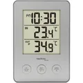 Produktbild: Technoline WS9175 Temperaturstation Silber Uhr
