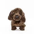 Produktbild: Kuscheltier Hund Dackel 19 cm dunkelbraun Plüschhund