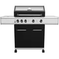 Produktbild: Grillfürst G410G 4-Brenner Gasgrill mit Hochtemperaturbrenner und Gusseisen Rosten