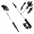 Produktbild: Trekkingstöcke Nordic Walking Teleskop 65-135cm Aluminium 6061/7075 Weiß
