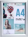 Produktbild: EXACOMPTA Plakatrahmen DIN A4 silber eloxiert