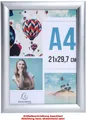 Produktbild: EXACOMPTA Plakatrahmen, DIN A4, silber eloxiert