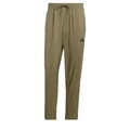 Produktbild: adidas Men's Essential Three Stripes Stanford Pant Open Hem, Olive Strata/Black, XL