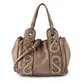Produktbild: Campomaggi Dafne Mini Bag Schultertasche Leder 17 cm beige TAS062236