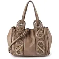 Produktbild: Campomaggi Dafne Mini Bag Schultertasche Leder 17 cm  beige