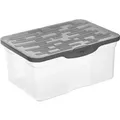 Produktbild: Rotho Box Ranger A4 Transparent/Grau 13,