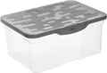 Produktbild: Ranger Aufbewahrungsbox 13l mit Deckel, Kunststoff PP BPAfrei, anthrazit, A4/...