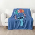 Produktbild: Wohndecke Disney Lilo & Stitch Aloha, 160x200 cm, kuschelweich, das perfekte Geschenk - Blau