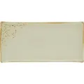 Produktbild: 2er-Set CreaTable Platte Nature Collection 16,5x33 cm Steinzeug Beige Creme
