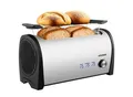 Produktbild: Steinborg 4 Scheiben Toaster mit Brötchenaufsatz 1400 Watt