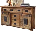 Produktbild: Sideboard Kommode EMANUEL - 150 cm - Massivholz Mango - Die Möbelfundgrube