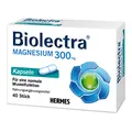 Produktbild: Biolectra Magnesium 300 mg Kapseln, für entspannte Muskeln, Apotheken-Qualität, 40 Kapseln
