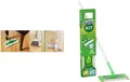 Produktbild: Swiffer Starter-Set Bodenwischer, Trocken-/Nass-Wischtücher Stab mit flexiblen Drehkopf, Set bestehend aus: - 1 Stück (8001090630612)