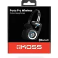 Produktbild: Koss Portapro Kabellose Kopfhörer Schwarz Schwarz One Size - Schwarz