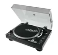 Produktbild: Innovativer riemengetriebener DJ-Turntable von Omnitronic BD-1390 mit USB