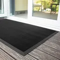 Produktbild: Allwettermatte Fingertip, 0,6 x 0,8 m, schwarz (Farbe: schwarz)