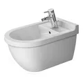 Produktbild: Duravit Wand-Bidet Starck 3 36,5x54cm, m HL, ÜL, HLB, we WonderGliss