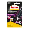 Produktbild: Pattex Creative Pen, Sekundenkleber extra stark und präzise für punktgenaues Dosieren, Superkleber Stift für Materialien wie Holz, Gummi und Porzellan, 1 x 3g