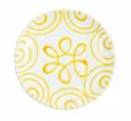 Produktbild: Gmundner Keramik Gelbgeflammt Dessertteller /  Frühstücksteller Cup d: 20 cm