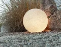 Produktbild: Gartenleuchte 30cm Leuchte Terrasse Aussenlampe granitoptik Kugelleuchte Mundan
