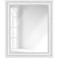 Produktbild: WANDStyle Wandspiegel H550 aus Massivholz in Weiß 70 x 90 cm im Stil Antik