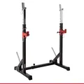 Produktbild: HAMMER Langhantelablage Core 2.0, platzsparende Trainingsstation, flexible Verstellung, 2 Hantelscheiben-Halterungen, Gewichtsbelastung 120 kg, 68 x 77 x 117 cm
