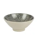 Produktbild: Lambert [DL] Kaori MÜSLISCHALE, SCHWARZ/WEIß KRAKELEE Stoneware