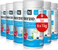 Produktbild: 6x1 kg BAYZID® Multitabs 20g 5in1 zur Dauerchlorung und stabile Wasserwerte