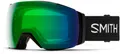 Produktbild: SMITH I/O MAG XL Schneebrille 2025 black/chromapop everyday green mirror