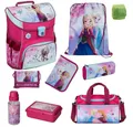 Produktbild: Scooli Schulranzen Campus Fit Frozen Schulranzen für 1.-4. Klasse - 980 Gramm - 18 L Vol (Set, 9-tlg., inkl. Federmappe und Sporttasche), mit ANNA und ELSA - Die Eiskönigin