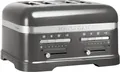 Produktbild: KitchenAid 5KMT4205EMS Artisan 4-Schlitz Toaster