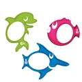 Produktbild: Beco Sealife Tauchring 3er Set Pinky, Ray & Sydney Tauchen Wurfring Tauchspiel