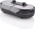 Produktbild: Gorenje WM1400SB, 9 Waffel(n), Herz (Form), Dreieck, Schwarz, 18 cm, Aluminium, 0,7 m