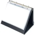 Produktbild: Stab-in Tisch-Flipchart Rillstab A5 Querformat schwarz 10 hüllen, RI93155