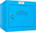 Produktbild: Phoenix CL0344BBK Würfel-Schließfach Cube Locker 44L Blau - Schlüsselschloss - Für Hause, Büro, Fitness, Schüle