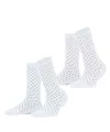 Produktbild: ESPRIT Damen Socken Fine Dot Multipack W So Baumwolle gemustert 2 Paar, Mehrfarbig Weiß 0030, 39-42