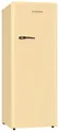 Produktbild: SCHOEPF Retro Vollraumkühlschrank / RKS245CR / Creme / 238 Liter Nutzinhalt / Vintage Style / LED-Beleuchtung / Retro Kühlschrank