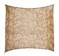 Produktbild: vidaXL Tennisnetz, Tarnnetz mit Aufbewahrungstasche 521x493 cm Sandfarbe