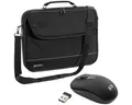 Produktbild: PEDEA Laptoptasche PEDEA Notebooktasche -Fair- 14,1 Zoll (35,8cm) + PC Maus, sw