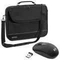 Produktbild: NOTEBOOK Laptop TASCHE 14 Zoll 14,1 Notebooktasche Schutz Case + schnurlose Maus