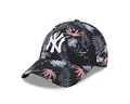 Produktbild: New Era New York Yankees MLB Floral Black 9Forty Adjustable Women Cap - One-Size