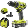 Produktbild: Ryobi R18DD7-220S Akku-Bohrschrauber 18 V ONE+ bürtsenlos inkl. 2x Akku 2,0 Ah
