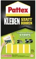 Produktbild: 10 Pattex Montage Klebe-Strips, wieder ablösbar, gelb