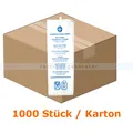 Produktbild: Hygienebeutel Hygostar Papier weiß 1000 Stück