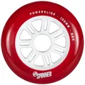 Produktbild: Powerslide Inline Skate Rollen Spinner 100 Red, 100mm / 88A, für Urban und Fitness, 3er-Pack