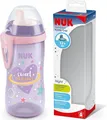 Produktbild: NUK Kiddy Cup Night Trinkbecher Auslaufsicher Verstaerkt Mundstück Lila 300ml