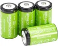 Produktbild: Amazon Basics NiMH-Akkus, Typ C (Babyzellen), wiederaufladbar, 5000 mAh, bis zu