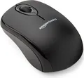 Produktbild: Amazon Basics Kabellose Computer-Maus mit USB-Nano-Empfänger, Schwarz