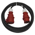 Produktbild: EMOS - IP44 CEE-Verlängerungskabel 10m - 5-polig Stecker - wasserdicht, temperaturbeständig - 400 V, 16 A, 3680 W - Gummi-Isolierung - CGSG 5C x H05RR-F 2,5 mm2 - für Außenbereich & Camping - schwarz